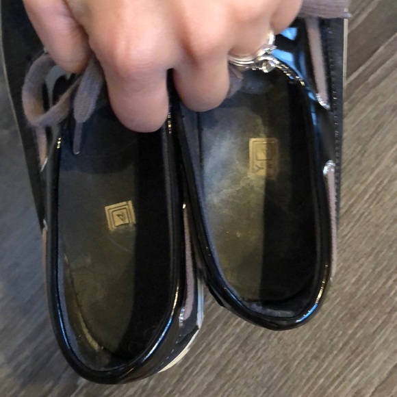 Sperry Black Sparkle Women’s 8.5 - Picture 3 of 6